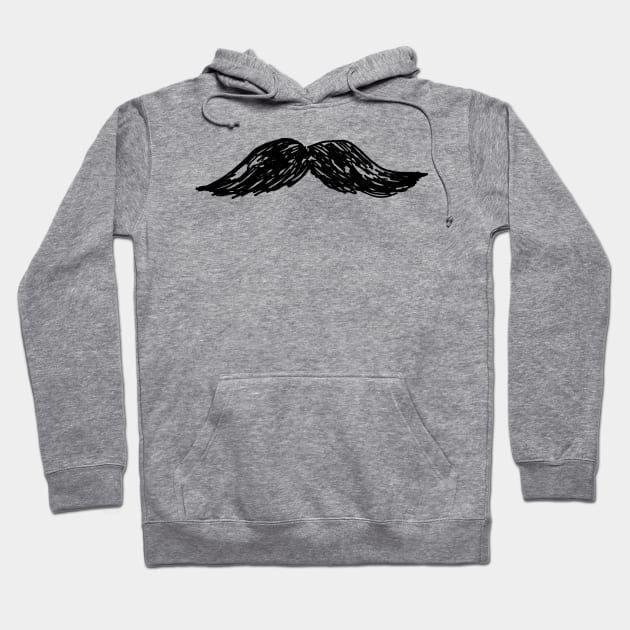 Moustache Hoodie by SWON Design